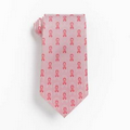 Pink Ribbon Novelty Tie